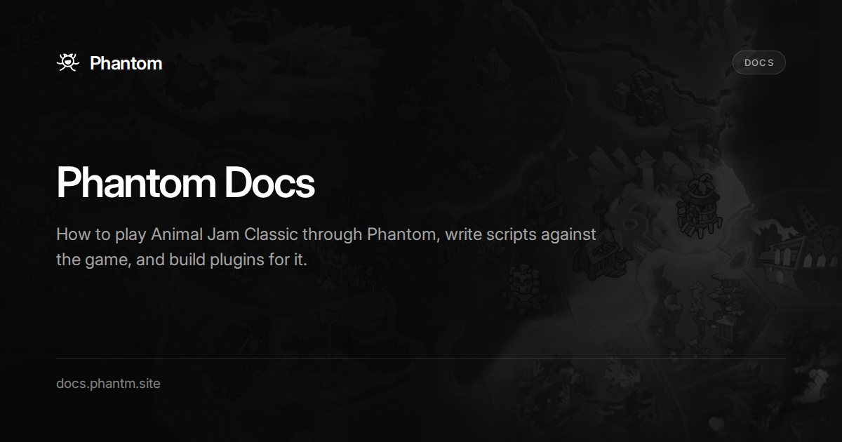 Phantom Docs | Guides and reference